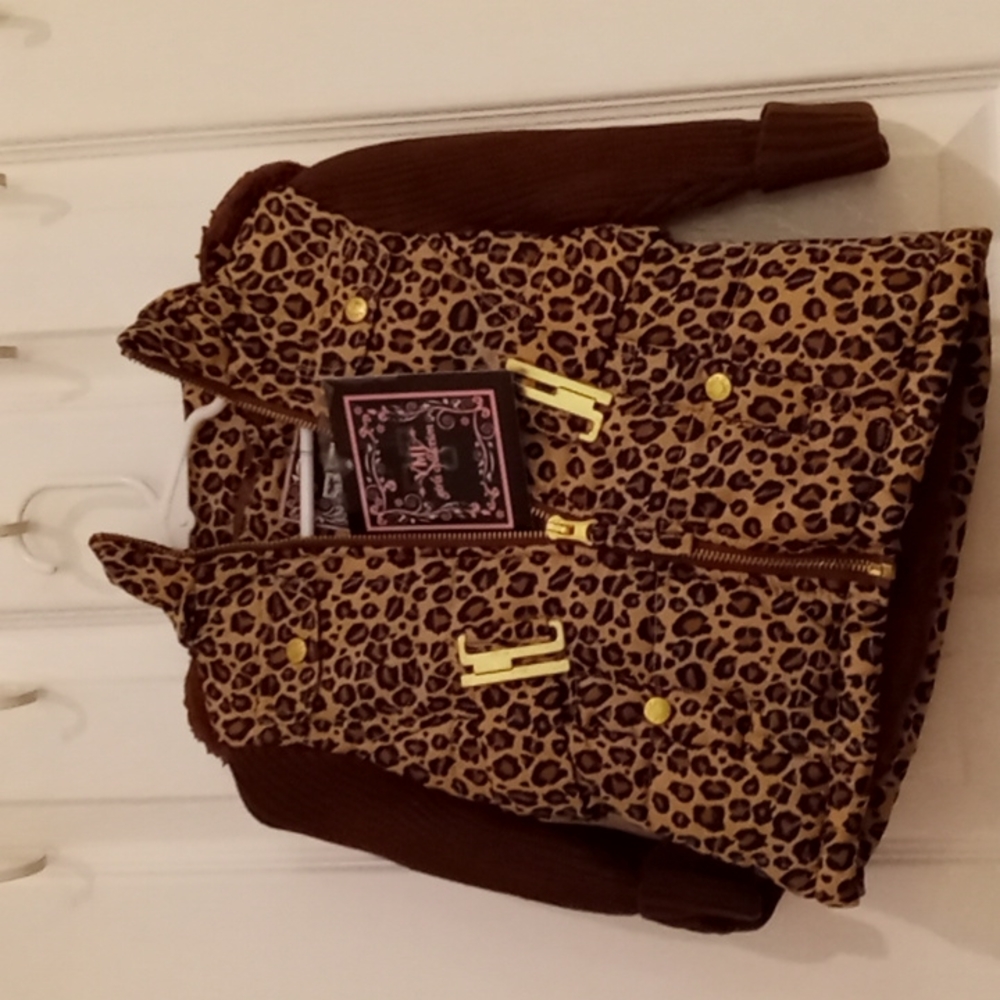 NWT YMI HOODED JACKET WITH SWEATER SLEEVES